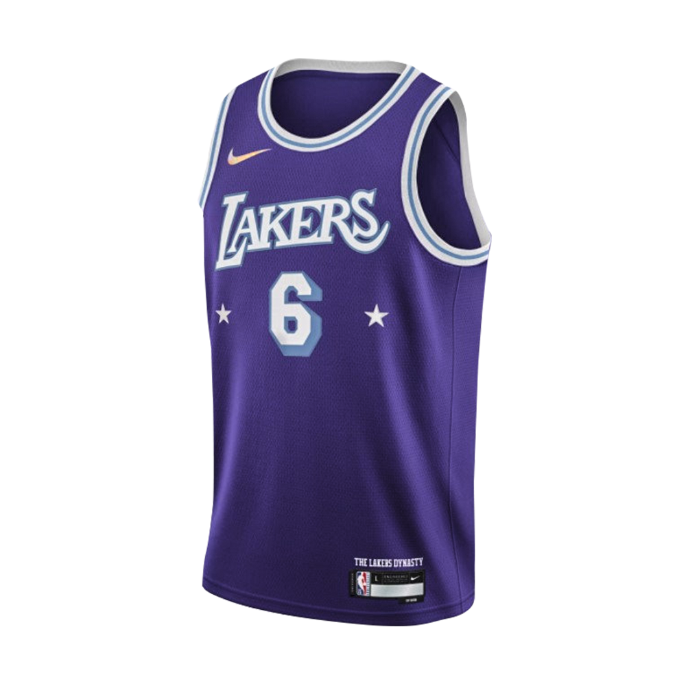 Regata Nike - Los Angeles Lakers City 75th diamond 21/22 Edition - Swingman - Rei da Pelada