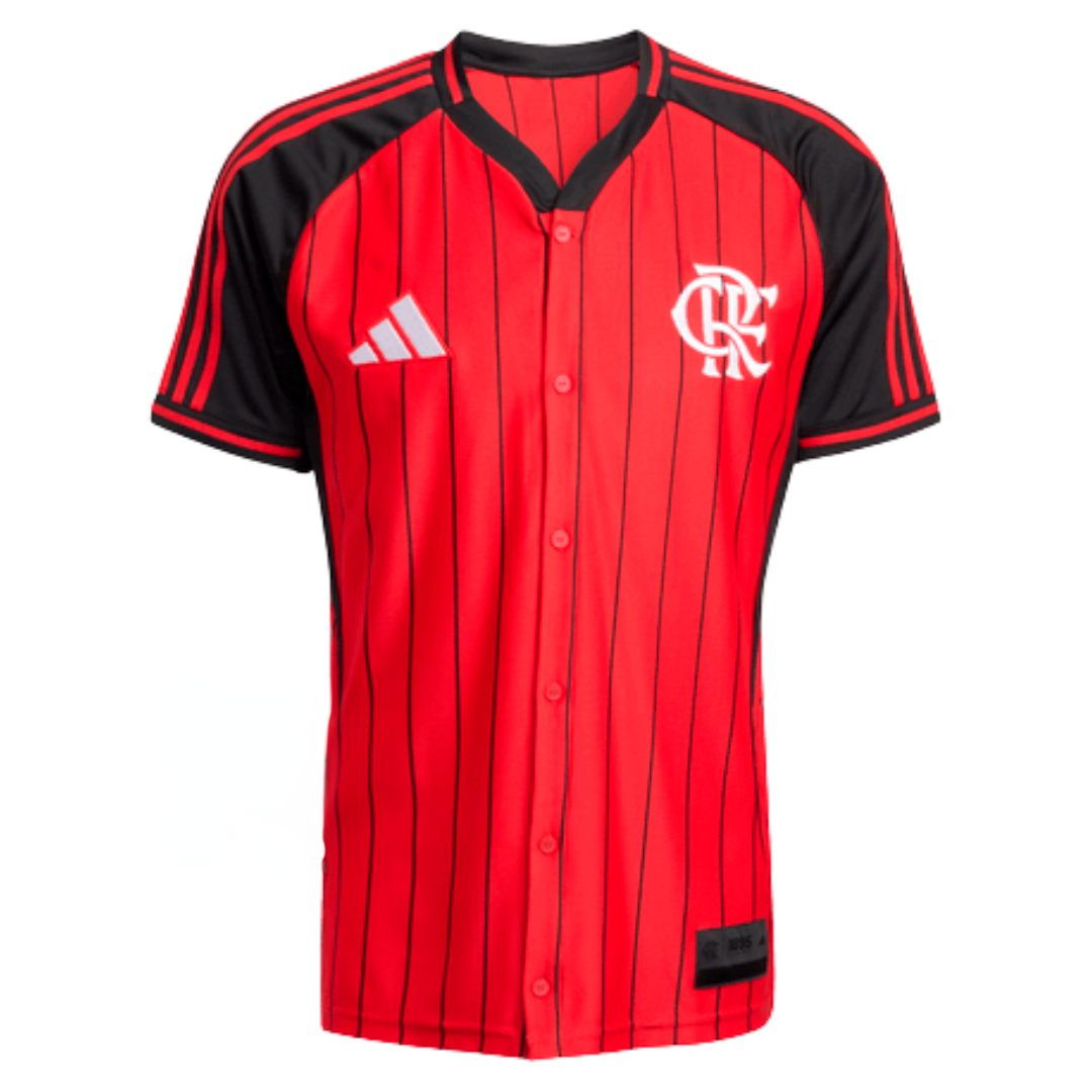Camisa Flamengo US Baseball 2025 – Unissex – Lançamento