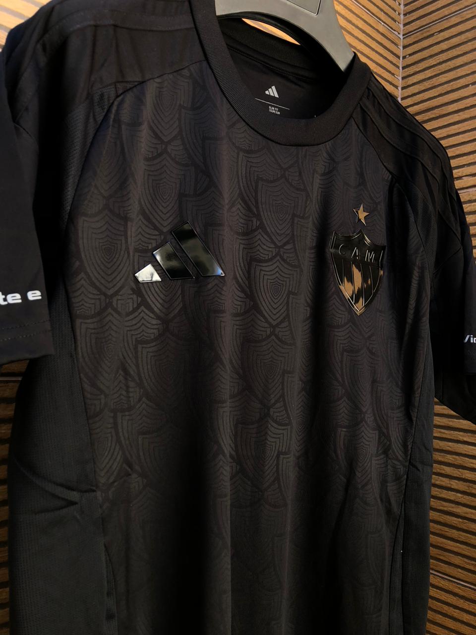 Camisa Atlético Mineiro All Black 2025/26 - Versão Torcedor