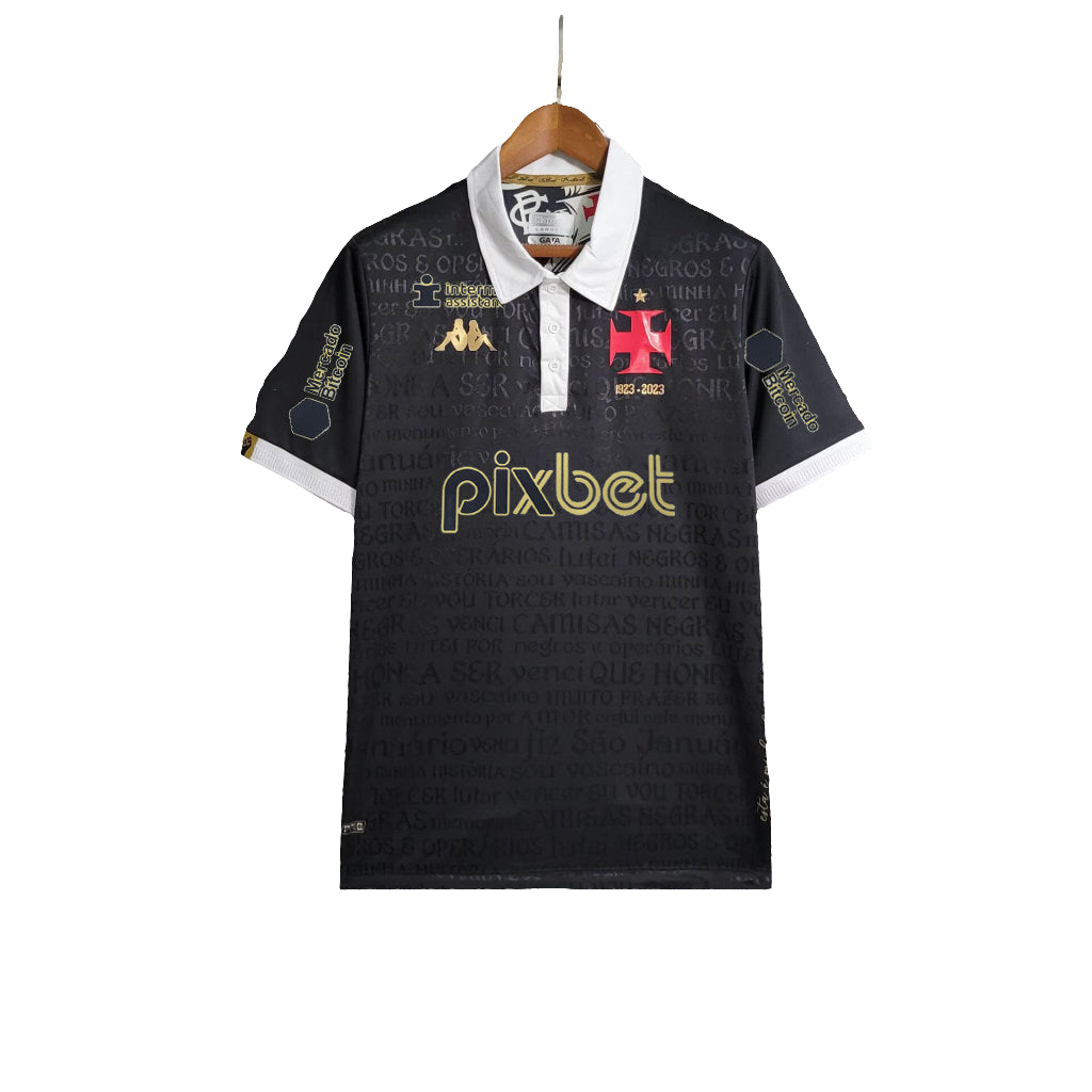 Camisa Vasco 23/24 III Third - Todos os Patrocínios - Versão Torcedor