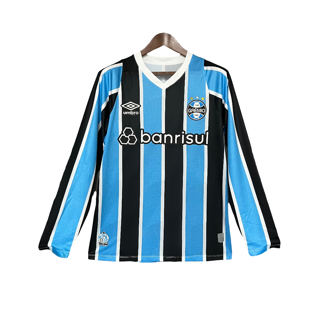 Camisa Grêmio 24/25 I Home - Manga Longa