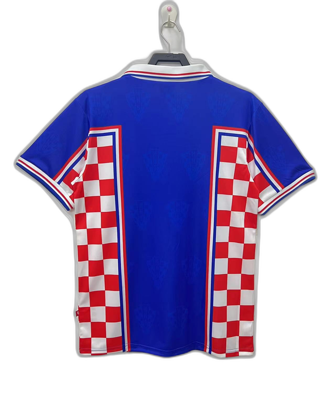 Camisa Croácia 1998 II Away - Versão Retrô
