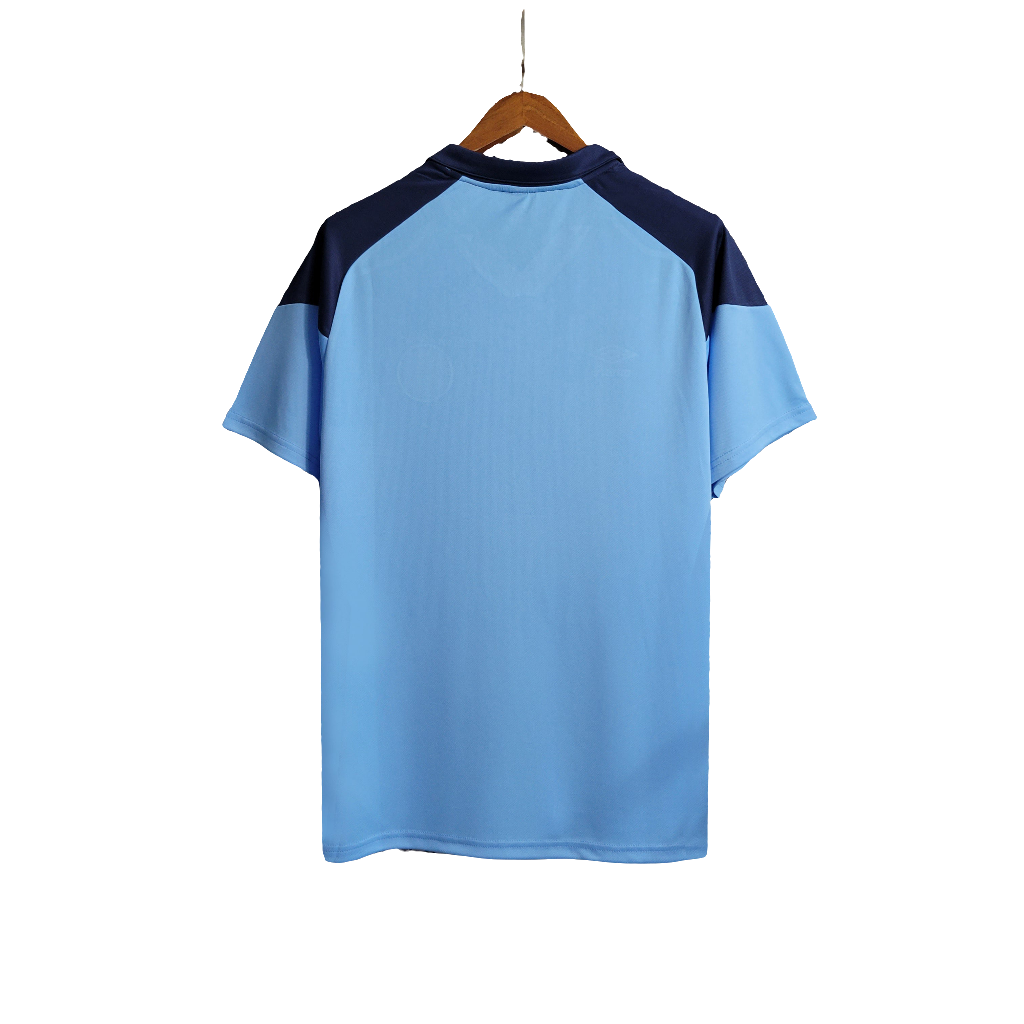 Camisa Grêmio 23/24 Treino - Azul Celeste - Versão Torcedor
