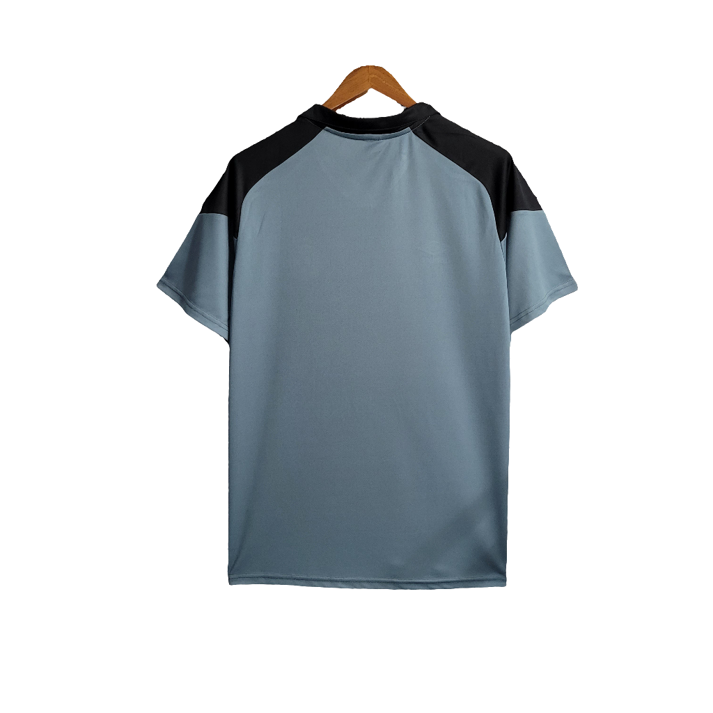 Camisa Grêmio 23/24 Treino - Cinza - Versão Torcedor